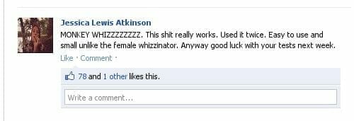 FB comment and review