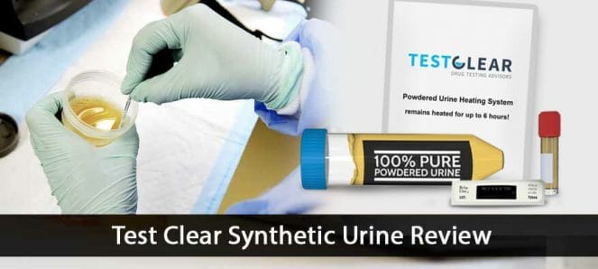 Test Clear Synthetic Urine Review on a drug test Cover Image