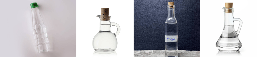 Different kinds of vinegar