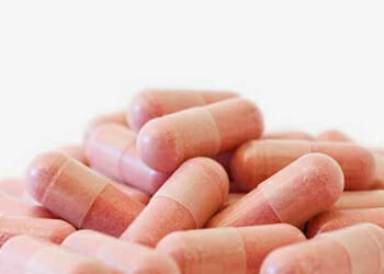 Azo Cranberry pills piled up