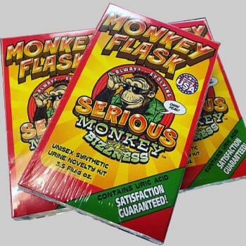 Three Monkey Flask products from Serious Monkey Bizzness