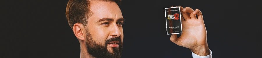 A person holding Bulletproof X2