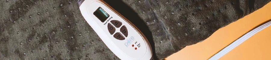 Close up shot of a heatpad