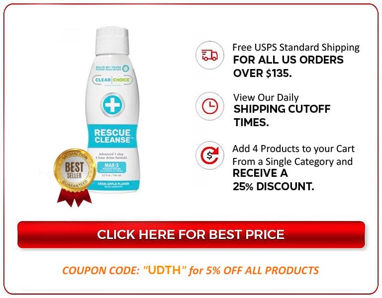 NEW Coupon Rescure Cleanse Clear Choice CTA