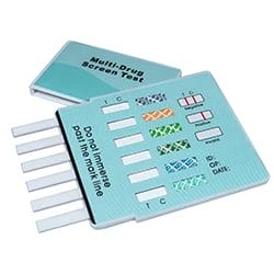 An image of a home multi drug test kit