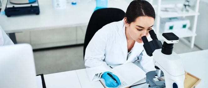 An image of a doctor performing a BUP drug test