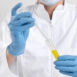 Getting the temperature of urine