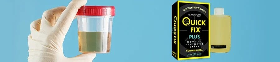 Quick Fix product with a blue background